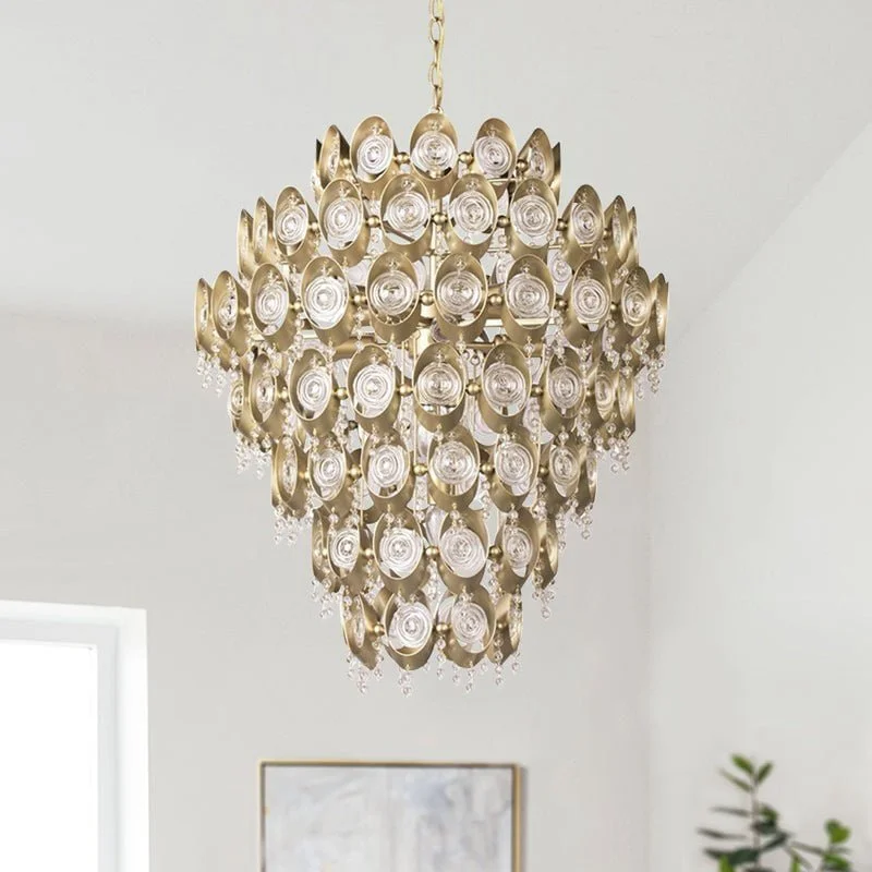 Elegant Crystal Chandelier