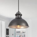 Bell Shade Metal Chandelier