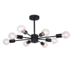 Ceiling Light-8-Light Semi Flush Sputnik Light