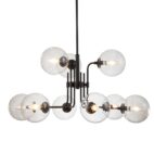 Bubble Black Sputnik Chandelier