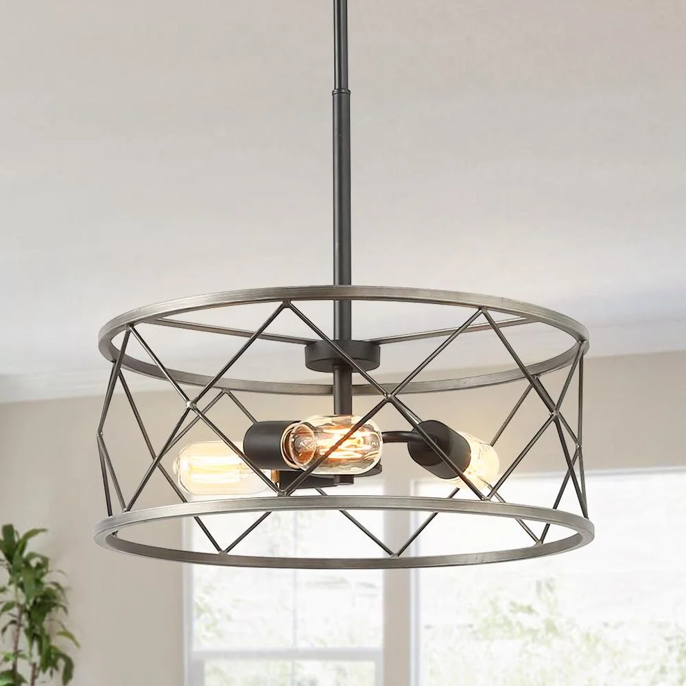 Drum Cage Pendant Lighting