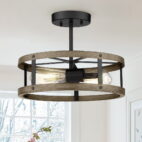 Stylish Drum Metal Chandelier