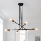 Black Sputnik Modern Lighting