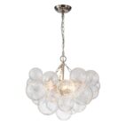 chandelierias-modern-decorative-cluster-bubble-chandelier-chandelier-8-bulbs-brass-228966