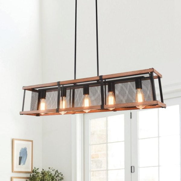 Rectangle Kitchen Island Chandelier