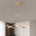 Modern Helix Pendant Light