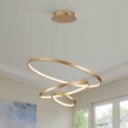 3-Tiered Circular Led Chandelier