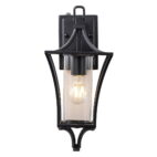 chandelierias-outdoor-lantern-wall-sconce-with-clear-glass-for-porch-wall-light-matte-black-1-pack-258962