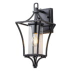 chandelierias-outdoor-lantern-wall-sconce-with-clear-glass-for-porch-wall-light-matte-black-1-pack-807258