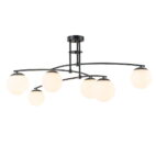 chandelierias-stylish-6-light-branch-glass-globe-semi-flush-mount-black-993413