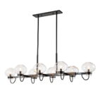 chandelierias-unique-12-light-clear-jellyfish-glass-linear-chandelier-chandeliers-black-734993