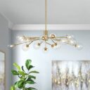 Sputnik Glass Bubble Chandelier