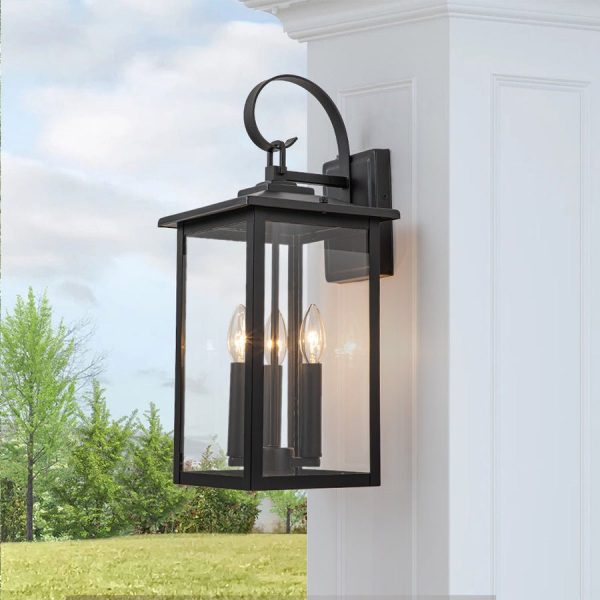 industrial-lantern-3-light-glass-outdoor-wall-sconce-wall-light-black-817