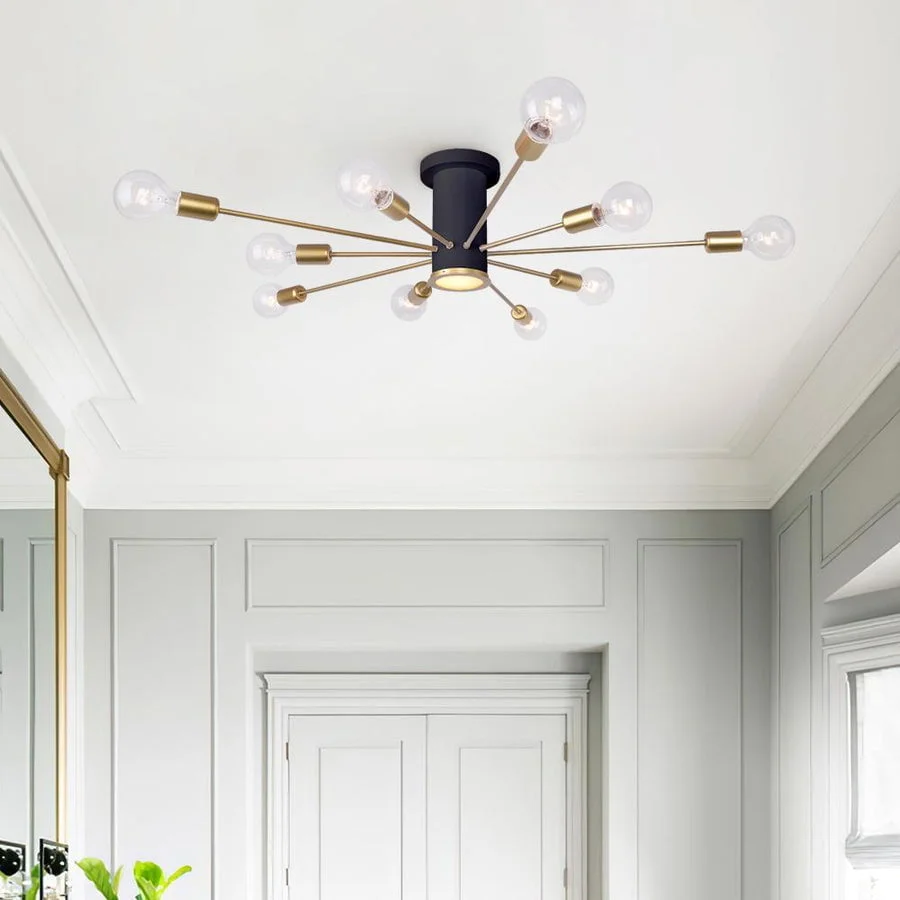 Flush Mount Sputnik Ceiling Light