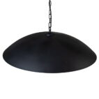 modern-industrial-1-light-oversized-flat-dome-pendant-pendant-black-777