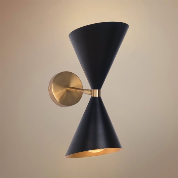 Dimmable Cone Shaped Wall Light